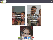 Tablet Screenshot of generacionporvenir.com